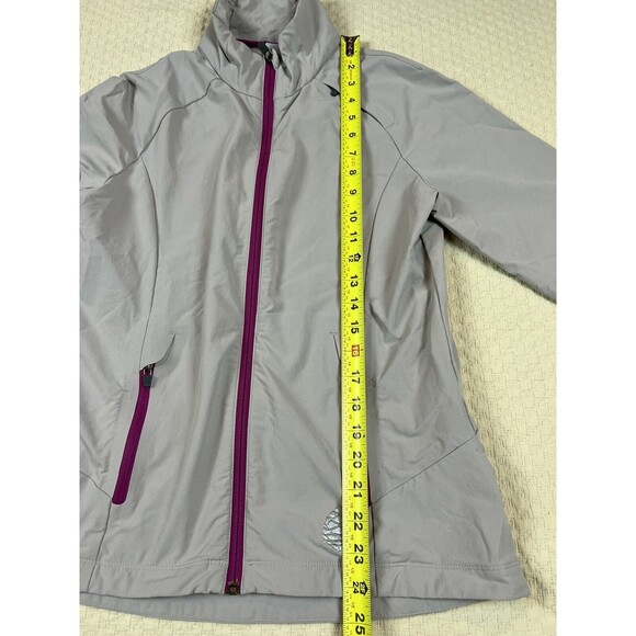 STIO Crester Softshell Jacket Full Zip | Gray Purple Trim | Women’s Size Small - Picture 14 of 16
